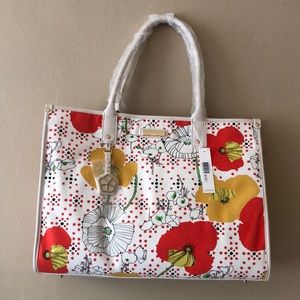Trina Turk Poppy Large Canvas Tote